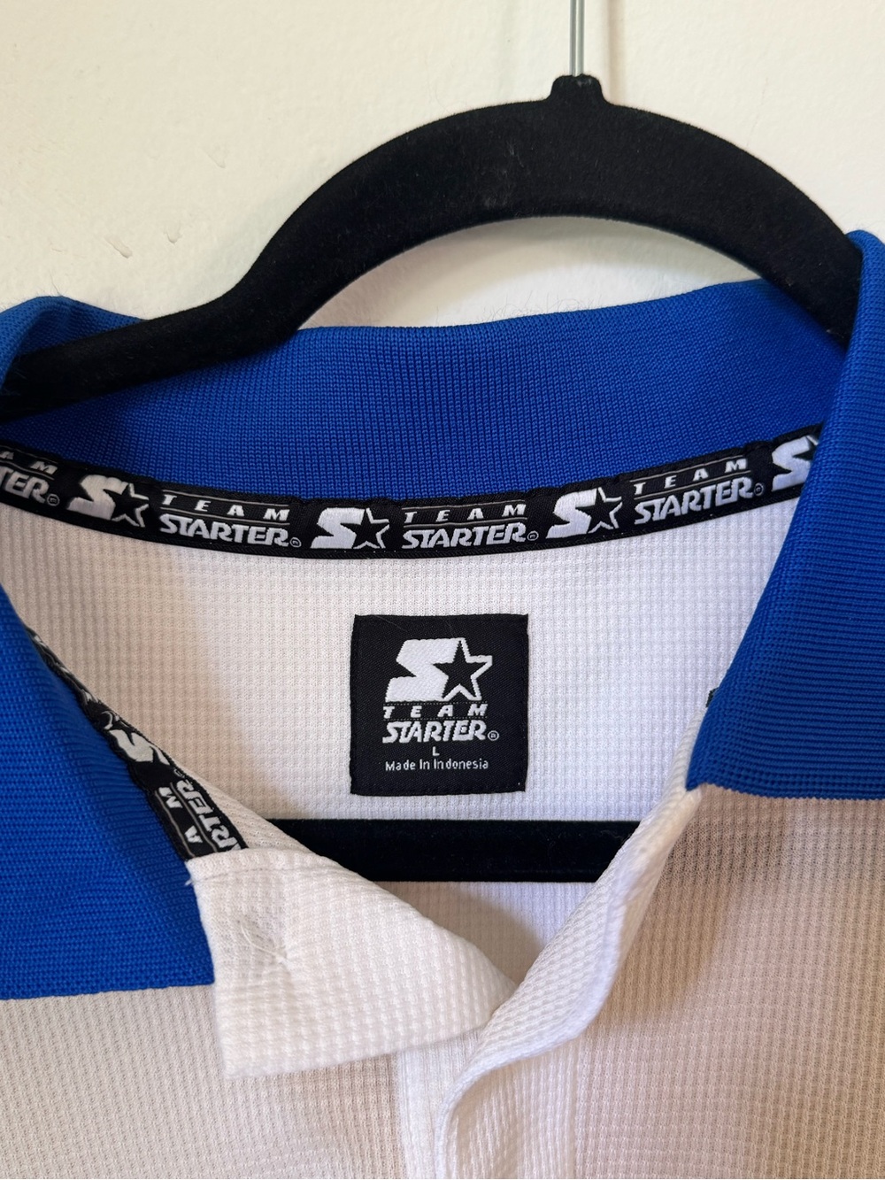 Kentucky White & Blue Polo Shirt with Embroidered Logo - Picture 4 of 4